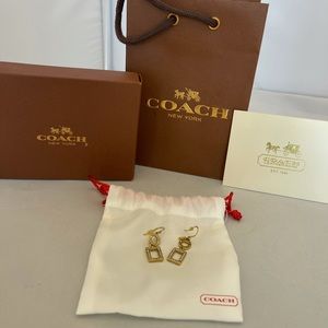Coach earrings